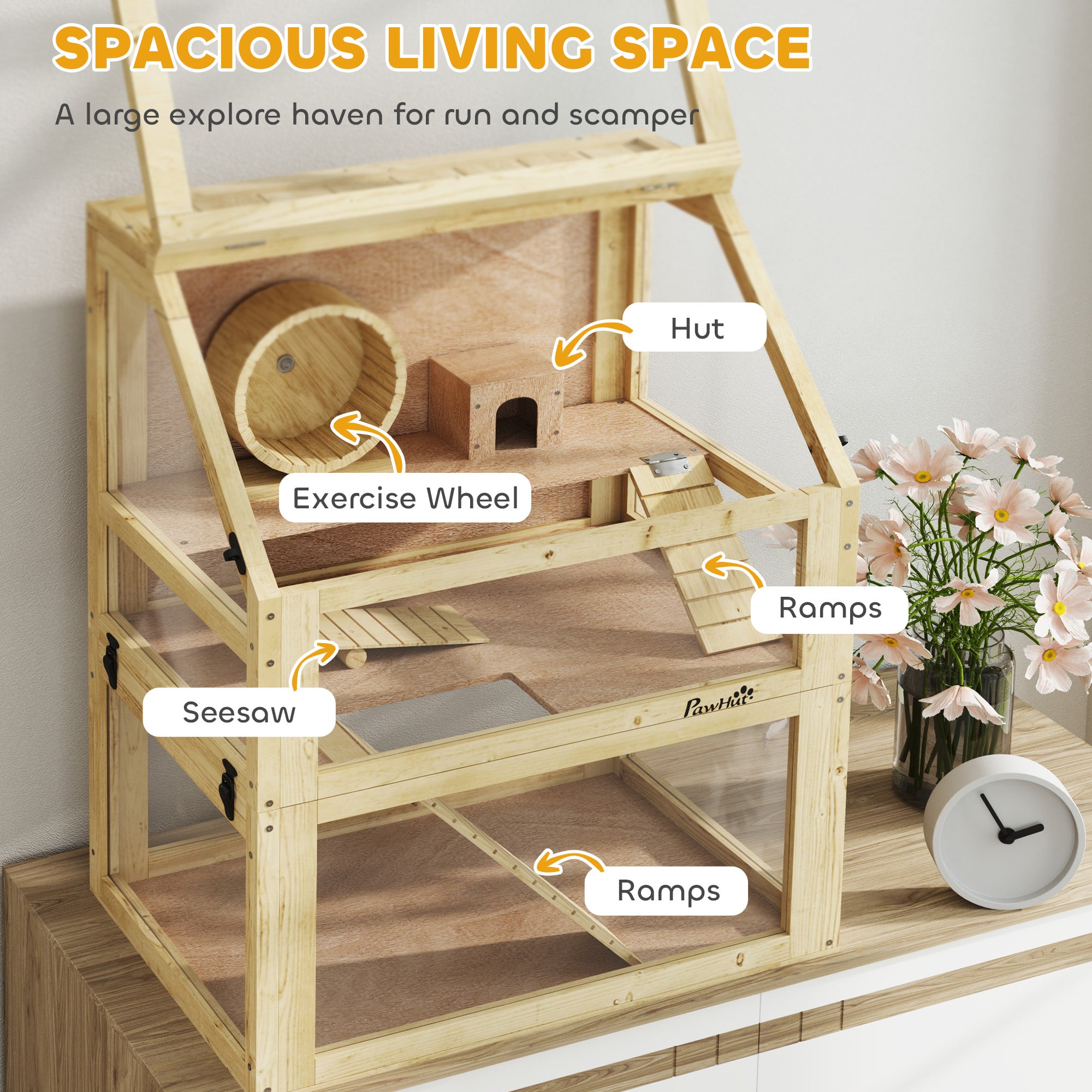 pawhut-cage-habitat-hamster-panorama-naturel-3-tages-61-x-41-x-75-cm image 7