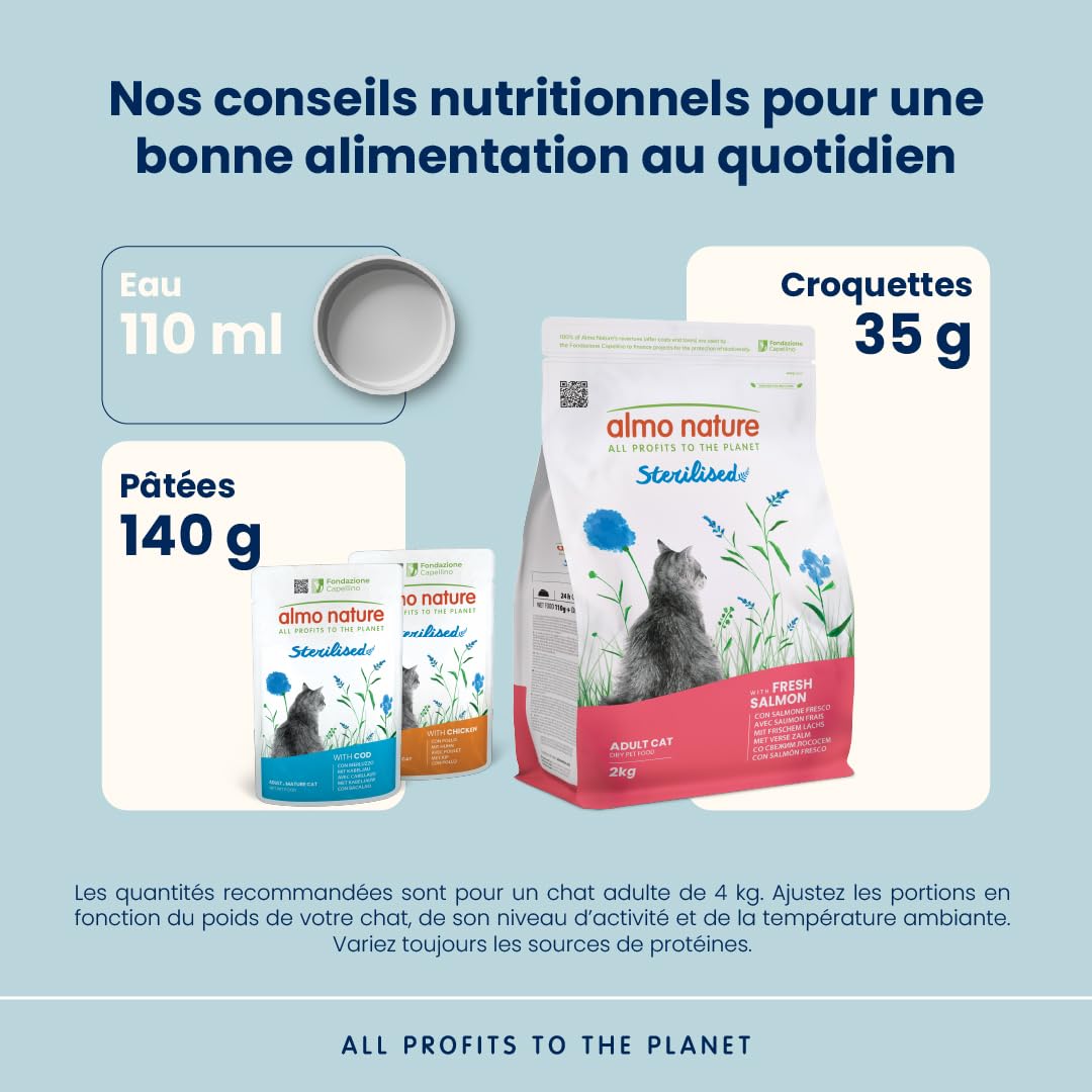 almo-nature-holistic-sterilised-croquettes-chat-st-rilis-au-saumon-frais-2-kg image 3