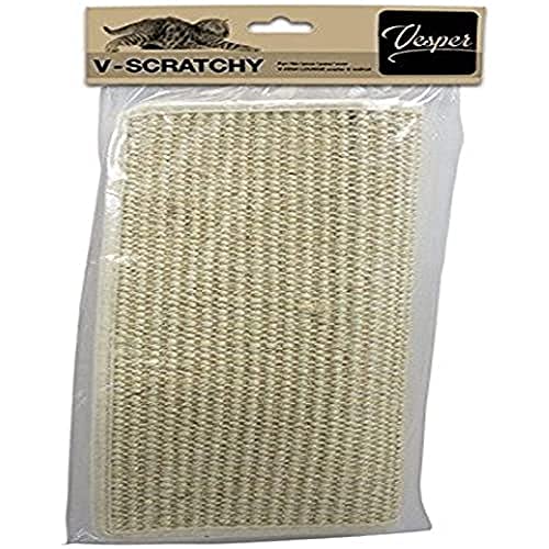 catit-vesper-sisal-v-scrat-tapis-en-sisal-32-x-32-cm-pour-lounge-52054-vip-loung image 2