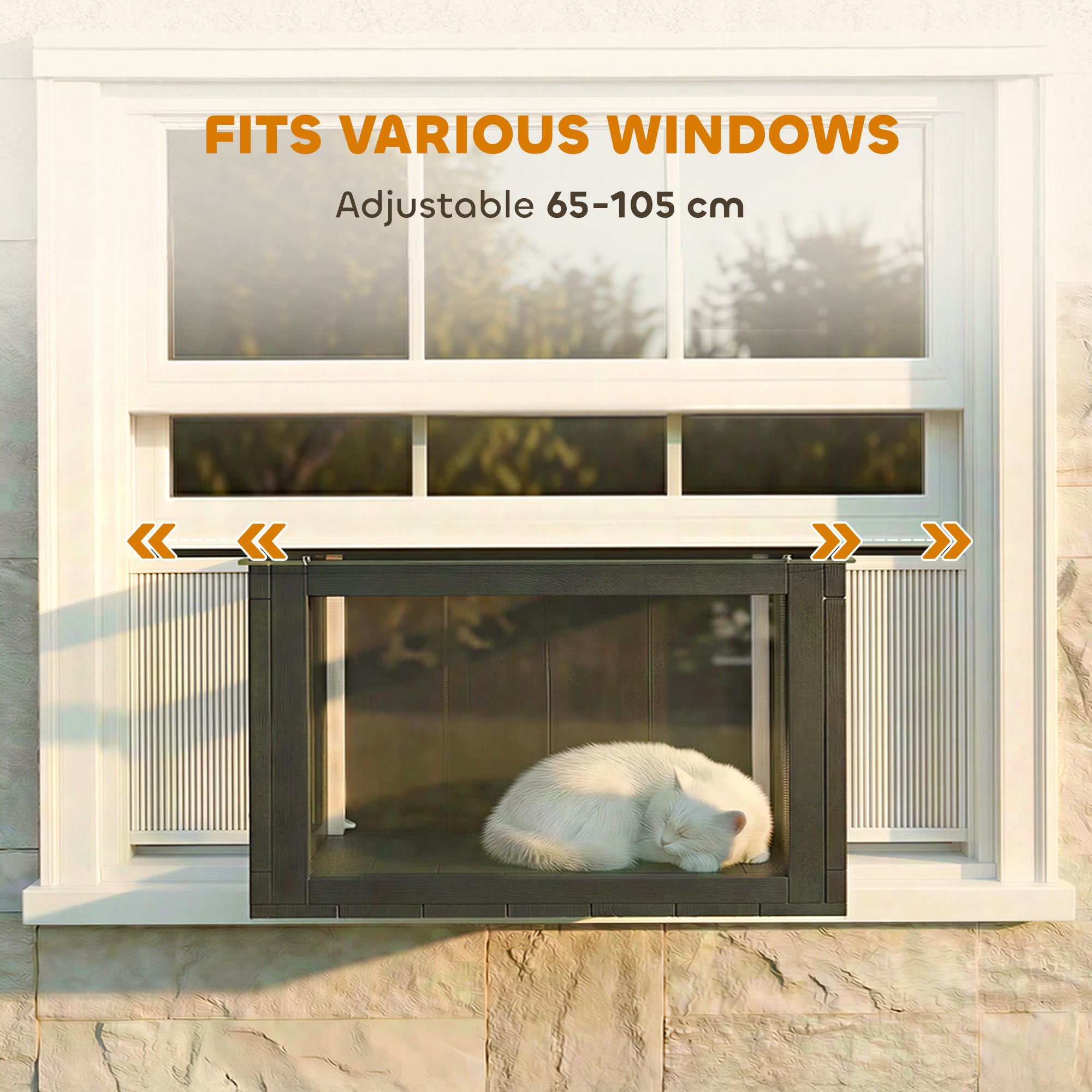 pawhut-bo-te-catio-fen-tre-pour-chat-25-41-perchoir-panoramique-transparent image 7