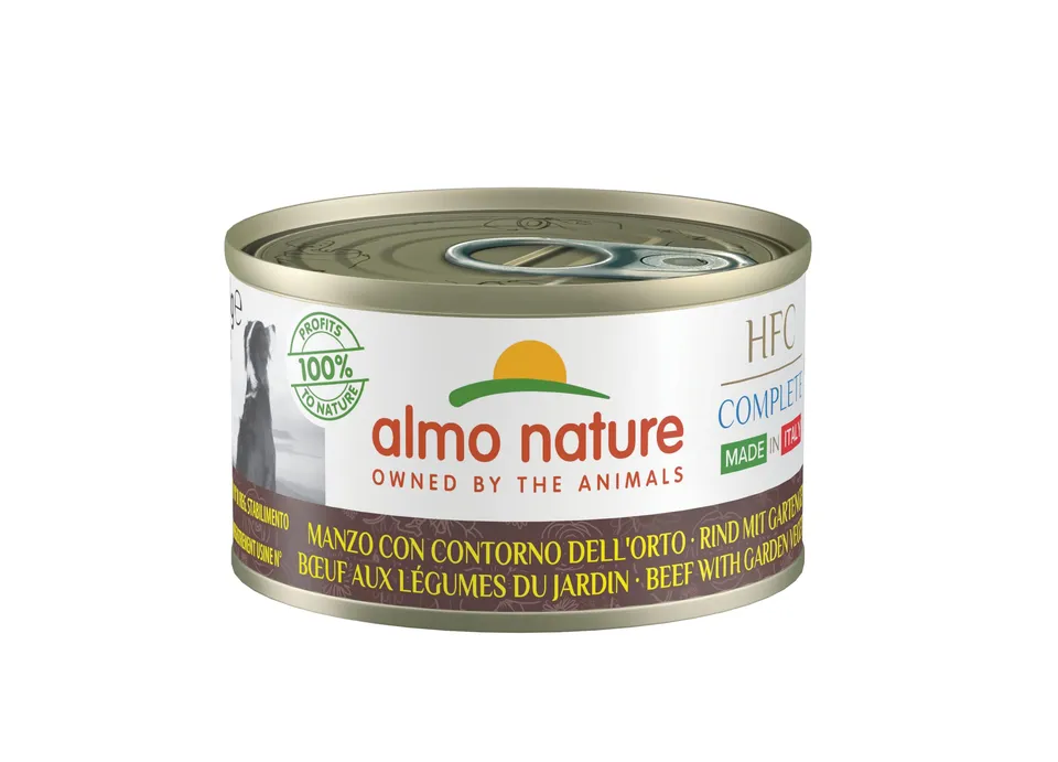almo-nature-hfc-complete-aliment-humide-pour-chien-adulte-b-uf-et-l-gumes-du-jar image 1