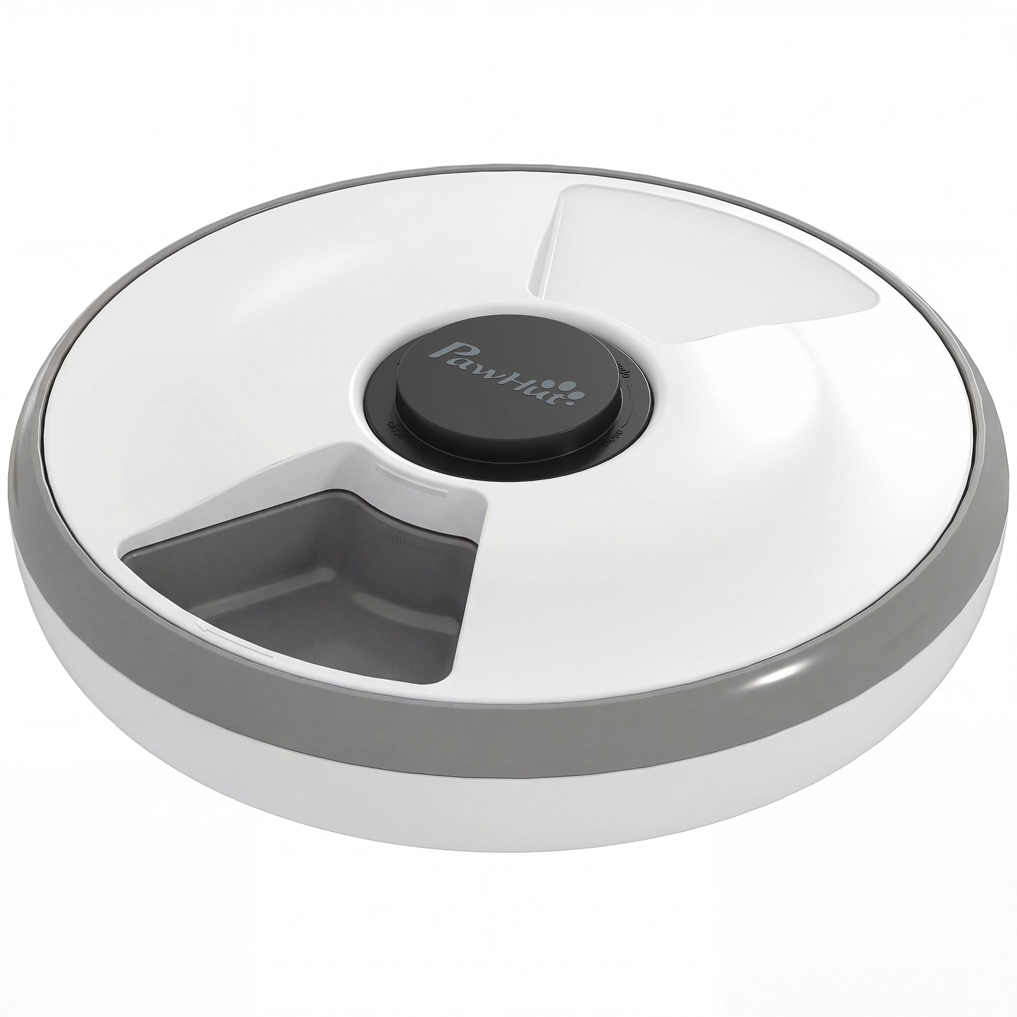 pawhut-distributeur-automatique-6-repas-pour-chat-6-x-180-ml-programmable-avec-p image 2