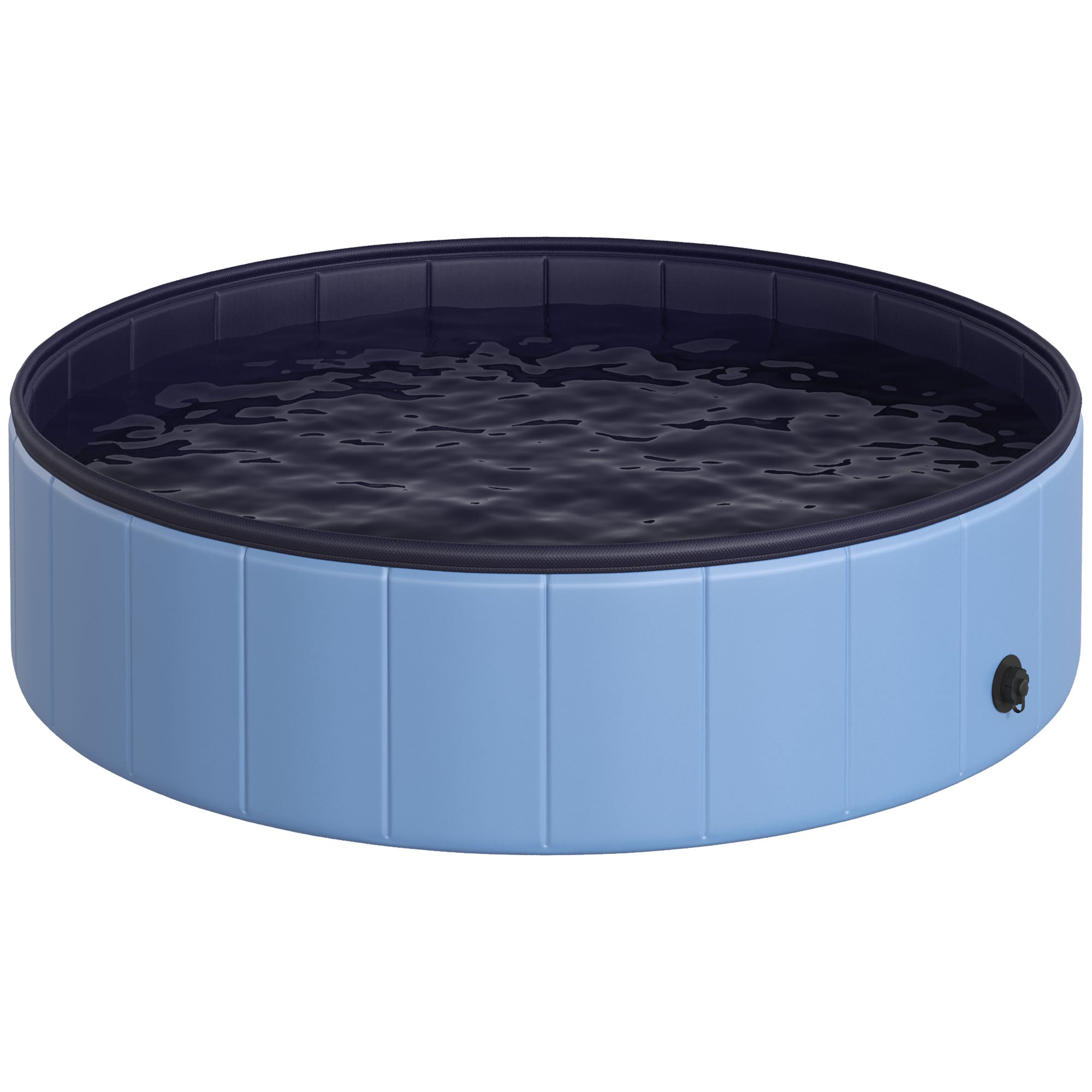 pawhut-piscine-pour-chien-pliable-120-x-30-cm-bleue-antid-rapante image 2