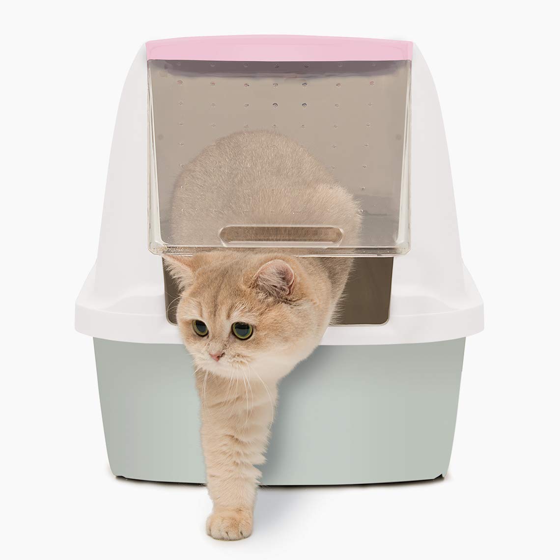 catit-maison-de-toilette-rose-bac-liti-re-ferm-57-x-46-5-x-39-cm image 8