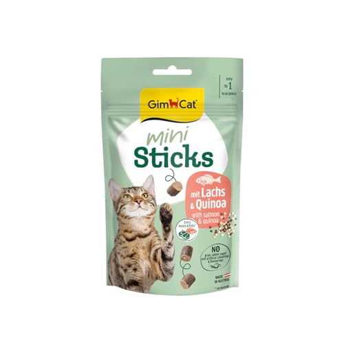 gimcat-mini-b-tonnets-saumon-quinoa-snack-pour-chat-sans-c-r-ales-1-sachet-de-50 image 7