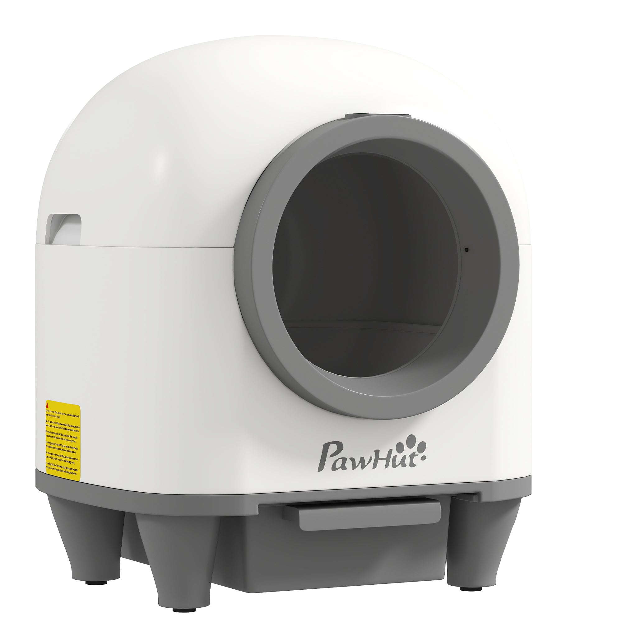 pawhut-bac-liti-re-autonettoyant-80l-connect-avec-application-multi-chats image 2