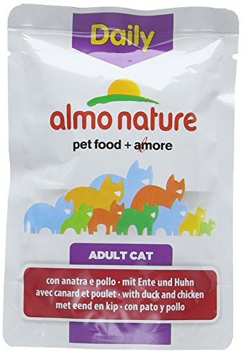 almo-nature-daily-poulet-et-canard-bouch-es-en-sauce-pour-chat-30-x-70-g image 8