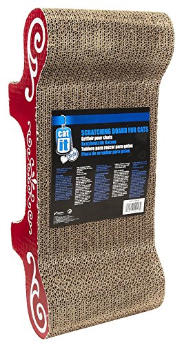 catit-style-urban-griffoir-carton-ondul-50x22x14-cm-avec-herbe-chat image 7