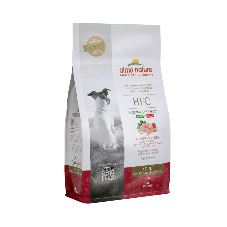 almo-nature-hfc-adult-xs-s-croquettes-pour-chiens-au-porc-origine-propre-la-cons image 1