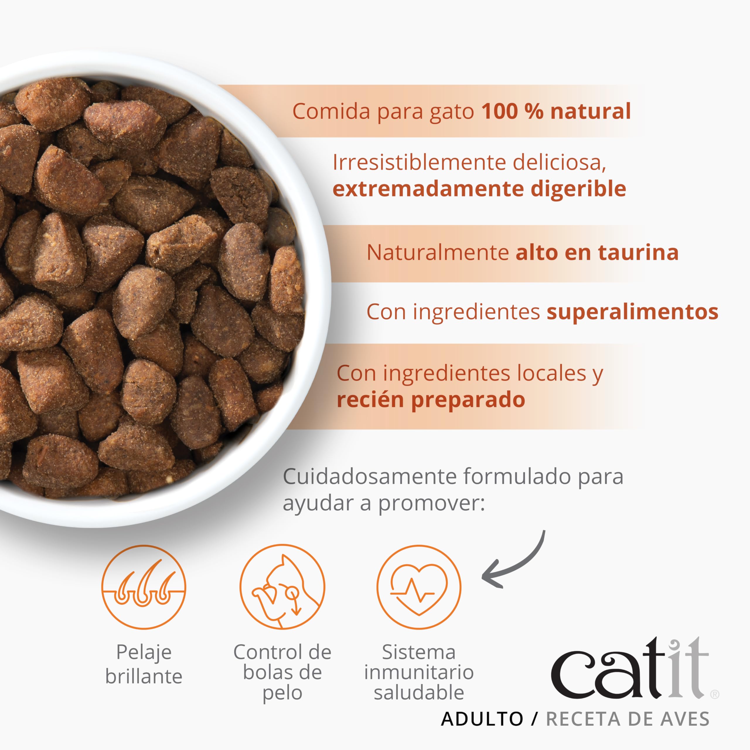 catit-recipes-adulte-oiseaux-croquettes-pour-chat-400g image 4