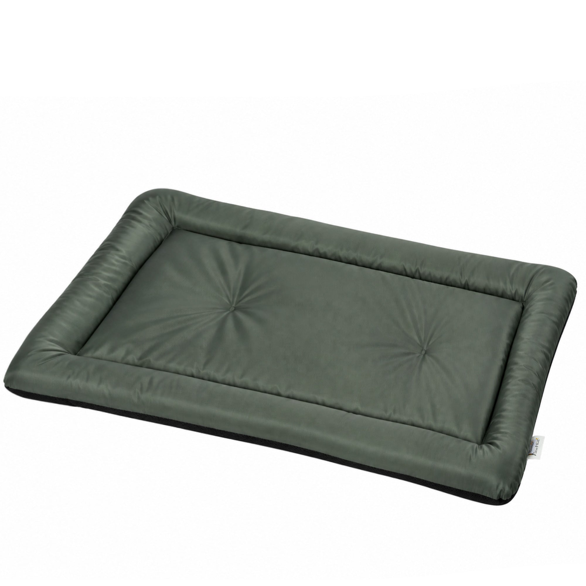 pawhut-lit-pliable-imperm-able-pour-chien-90-x-60-x-5-cm-oxford-vert image 2