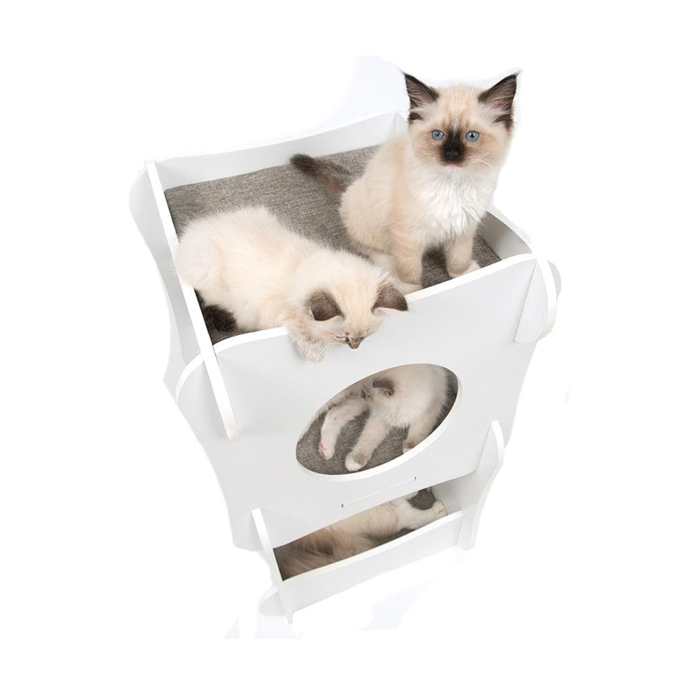 catit-vesper-condo-blanc-arbre-chat-3-tages-style-r-tro-70s image 4