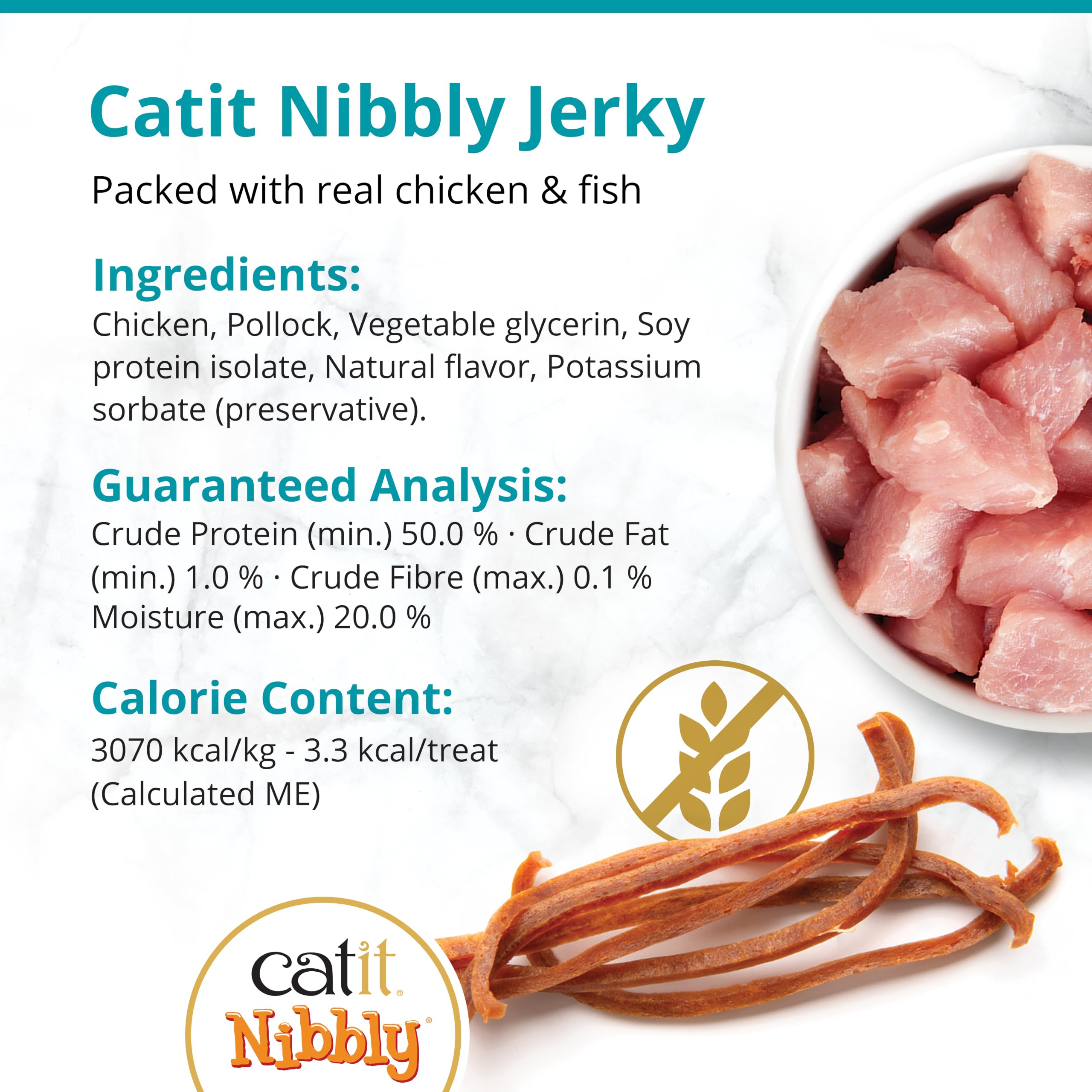 catit-nibbly-jerky-friandises-m-cher-poulet-et-poisson-pour-chat-30-g image 3