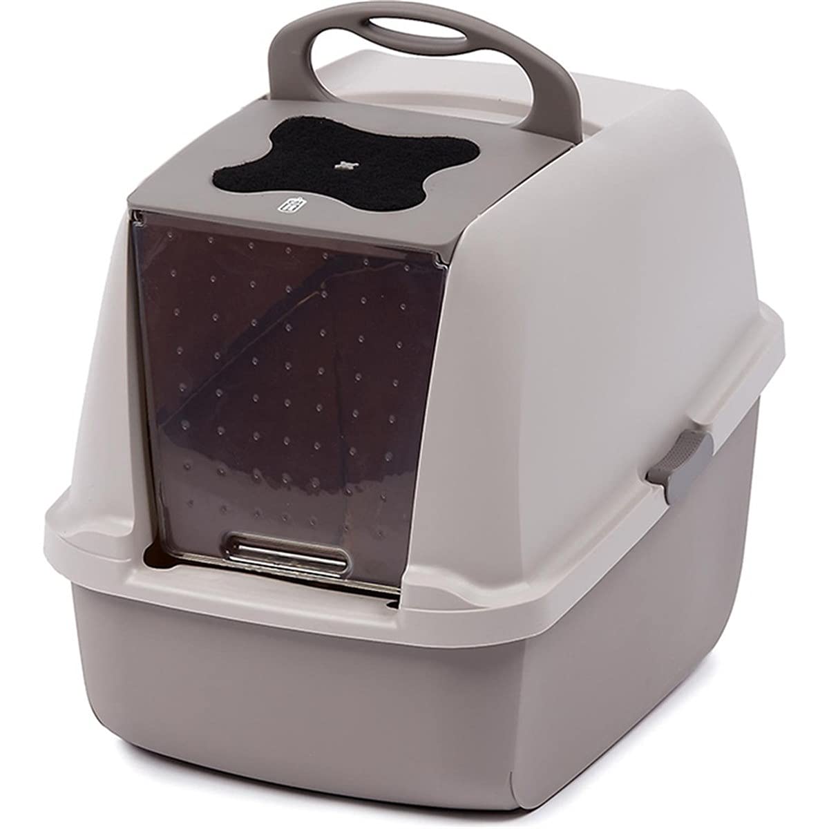 catit-maison-de-toilette-jumbo-bac-a-litiere-couvert-avec-filtre-a-charbon image 6