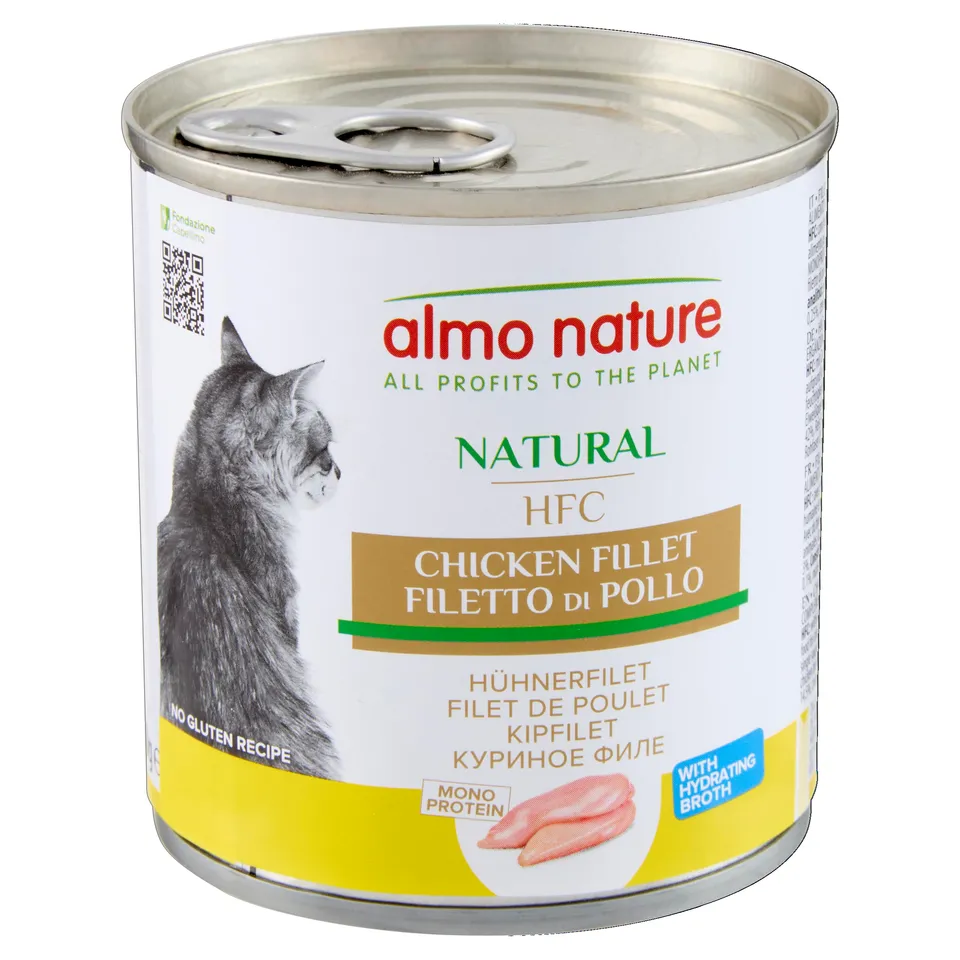 almo-nature-hfc-natural-filet-de-poulet-p-t-e-pour-chat-adulte-12-x-280-g image 1