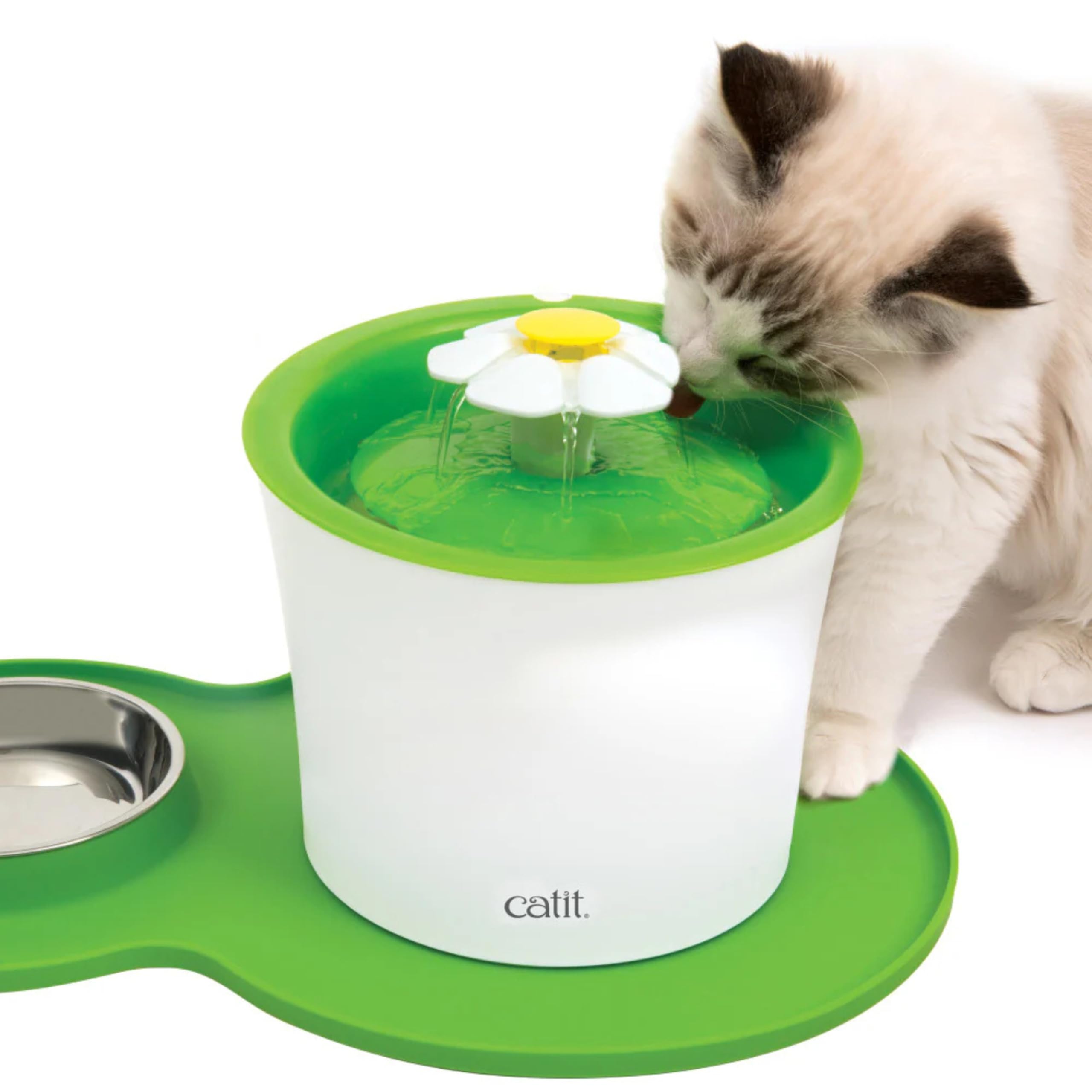 catit-flower-set-de-table-en-silicone-pour-chat-vert-44-5-x-29-cm image 5