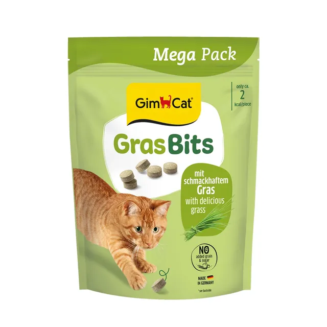 gimcat-gras-bits-friandise-herbe-vitamines-pour-chat-425-g image 1
