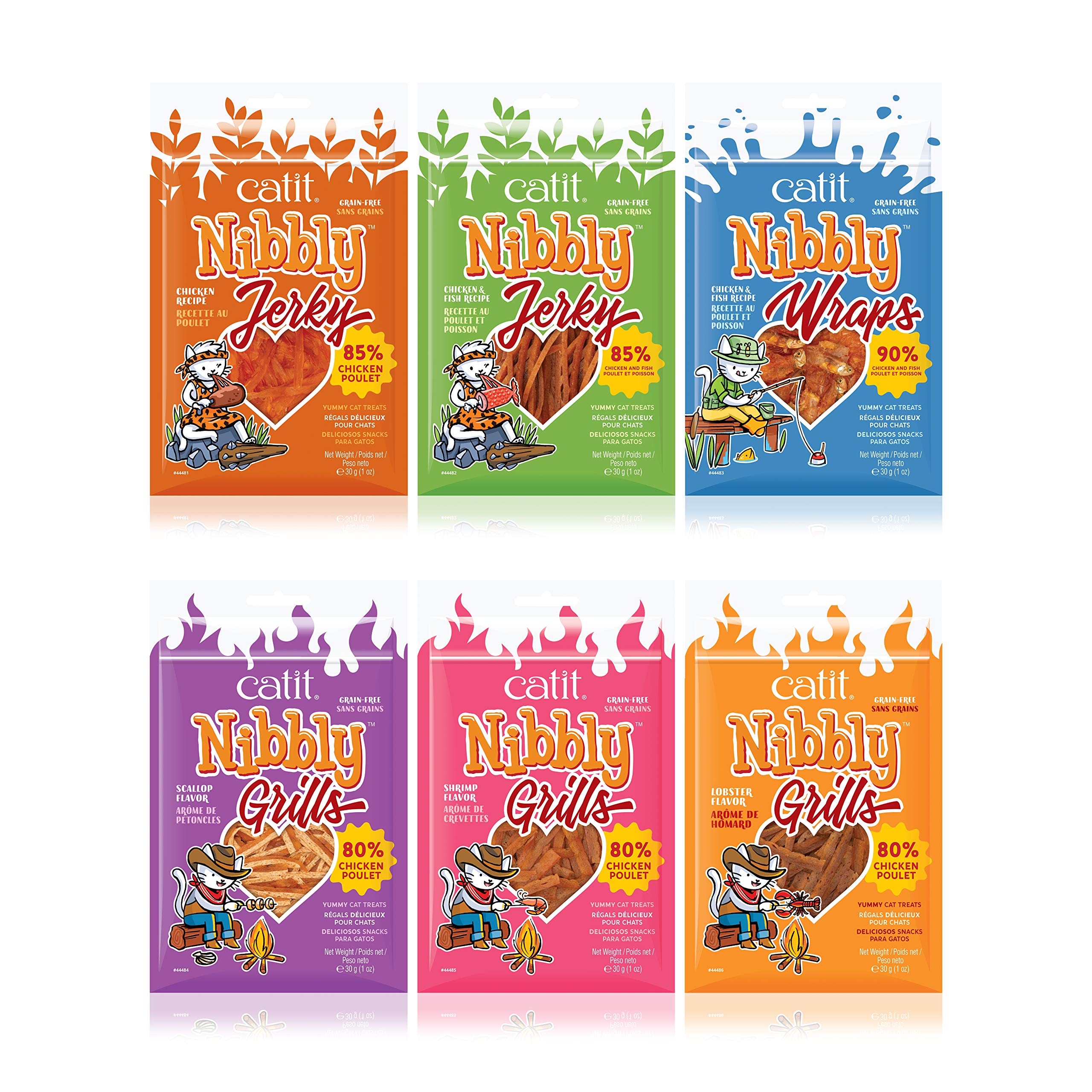 catit-nibbly-wraps-snack-chat-poulet-et-anchois-30-g image 4